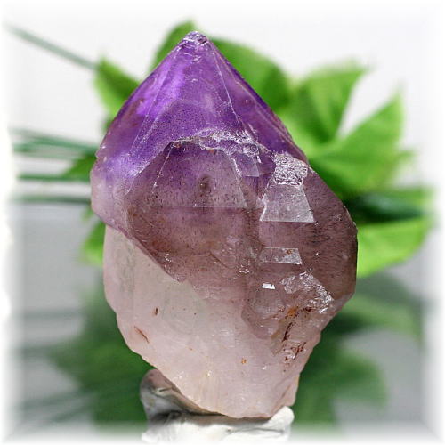 マダガスカル産]ゲーサイトインアメジストエレスチャル原石 - 埼玉県