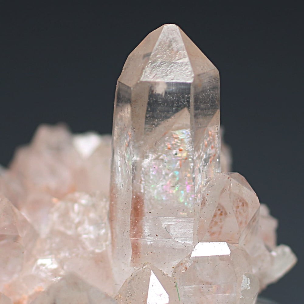 高品質]インド/マニカラン産ヒマラヤ水晶クラスター/原石小さめサイズ