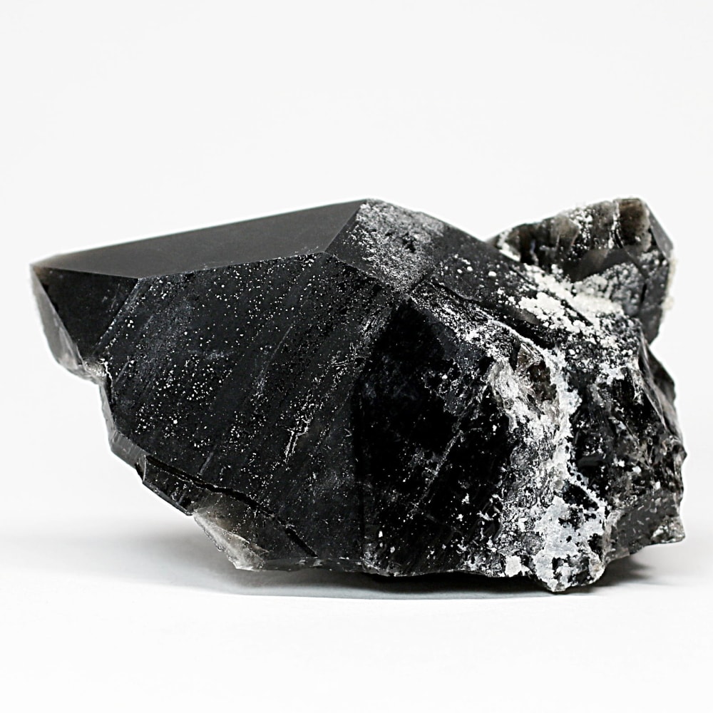 山東省産]天然モリオン原石（黒水晶クラスター） - 埼玉県吉川市の