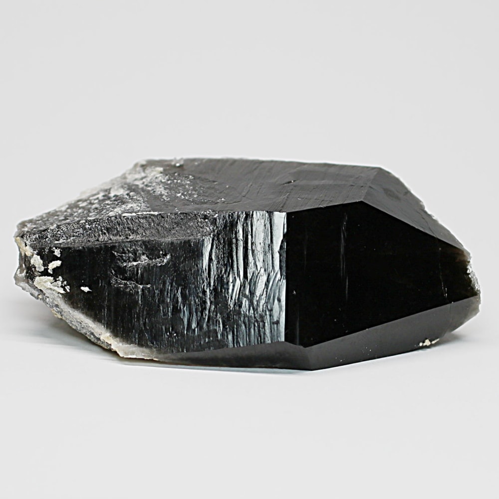 山東省産]天然モリオン原石（黒水晶ナチュラルポイント） - 埼玉県吉川