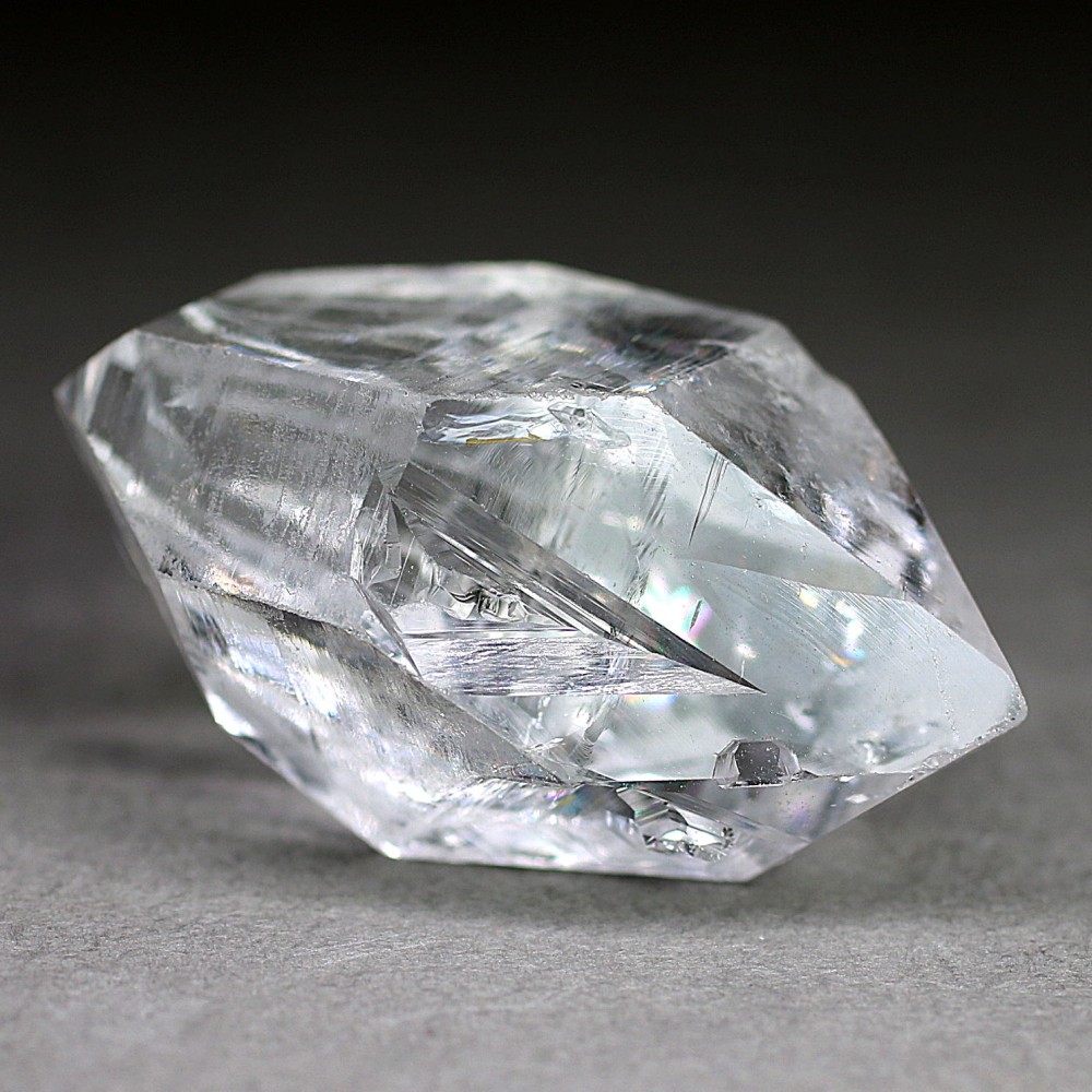 パキスタン産]ダイヤモンドクォーツ原石（パキスタンハーキマー