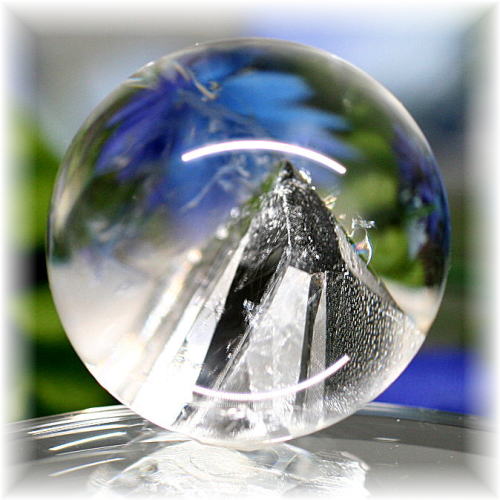 マダガスカル産]クォーツインクォーツ丸玉/スフィア - 埼玉県吉川市の