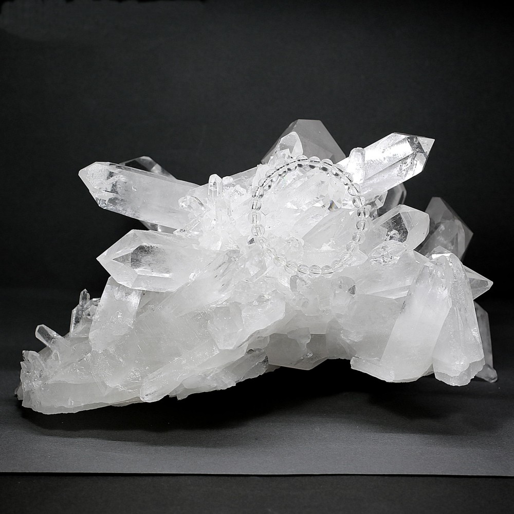 高品質]ブラジル/ゼッカデソーザ産水晶クラスター/原石