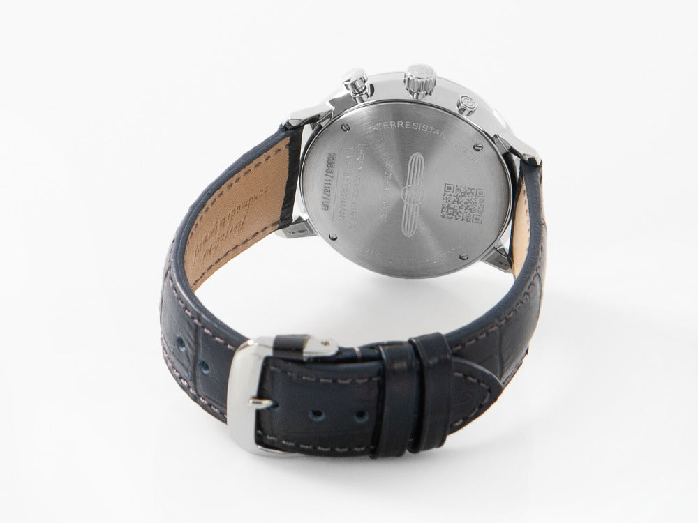 Zeppelin LZ 129 Hindenburg Moonphase Quartz Watch, Blue, 40 mm