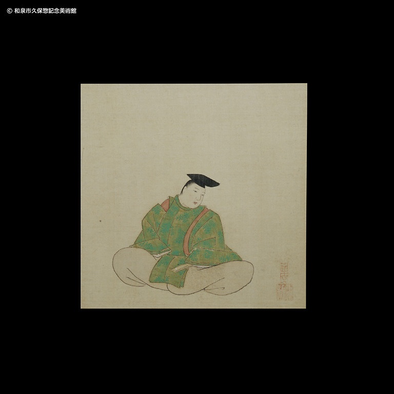 三十六歌仙画帖 小野小町｜デジタルミュージアム｜和泉市久保惣記念美術館