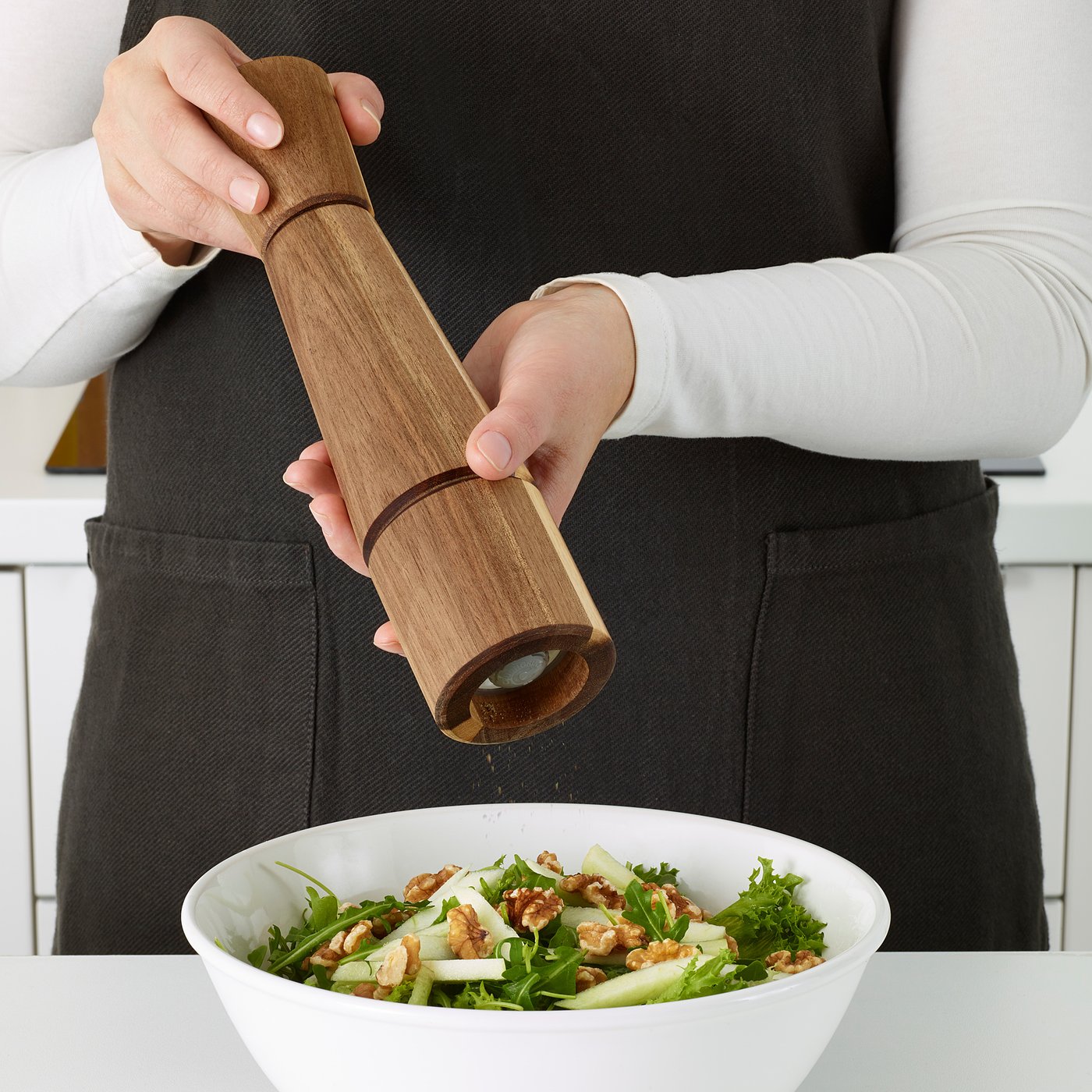 INTRESSANT spice mill, acacia, 10 ¾