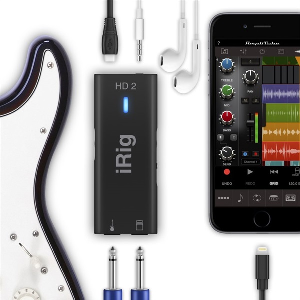 IK Multimedia iRig HD 2(24bit96kHzモバイルインターフェース)(ギター