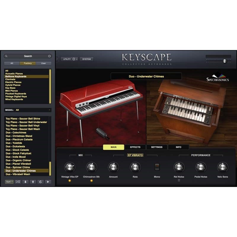 SPECTRASONICS KEYSCAPE (USB Drive) (スペクトラソニックス)(キー