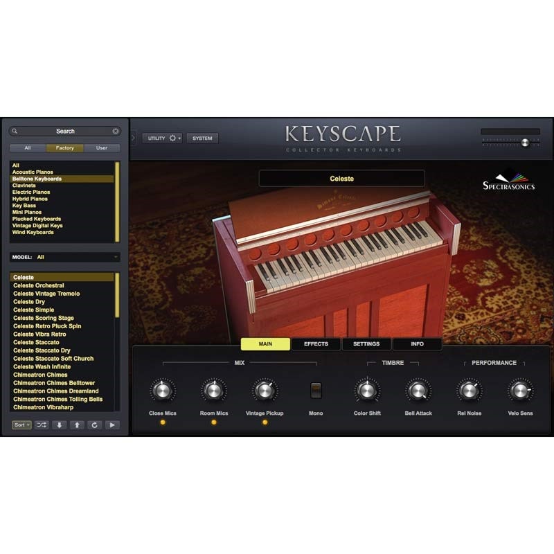 SPECTRASONICS KEYSCAPE (USB Drive) (スペクトラソニックス)(キー