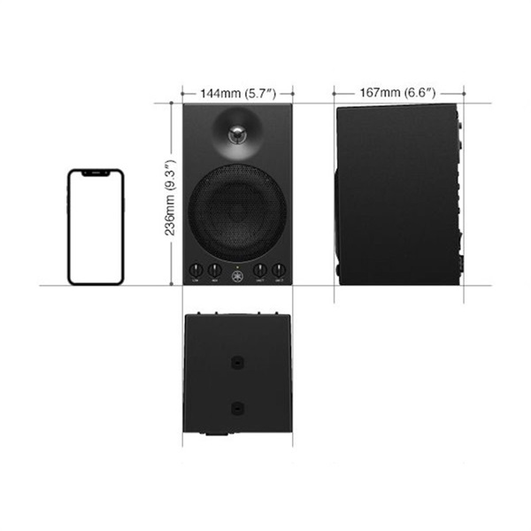 YAMAHA 【半期決算セール】MSP3A(ペア)(ヤマハ)(モニタースピーカー