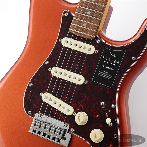 Fender MEX Player Plus Stratocaster (Aged Candy Apple Red /Pau