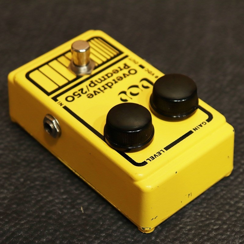 DOD VINTAGE Overdrive Preamp 250 Yellow '82 ｜イケベ楽器店