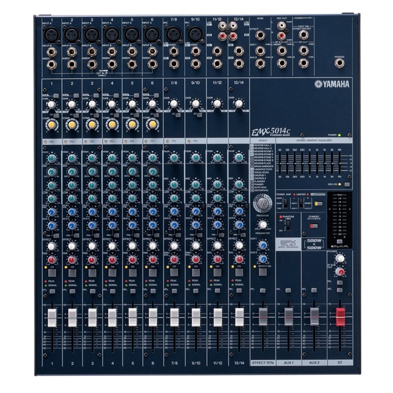 YAMAHA EMX5014C 【エフェクター内蔵パワードミキサー】 ｜イケベ楽器