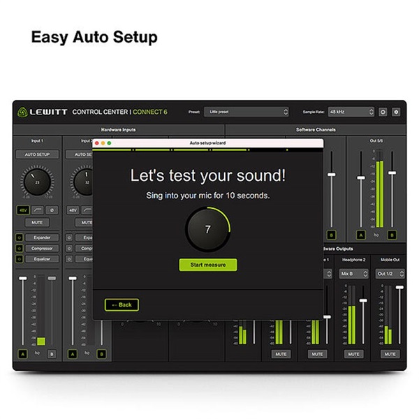LEWITT CONNECT 6 (ルーイット) オーディオインターフェイス ｜イケベ