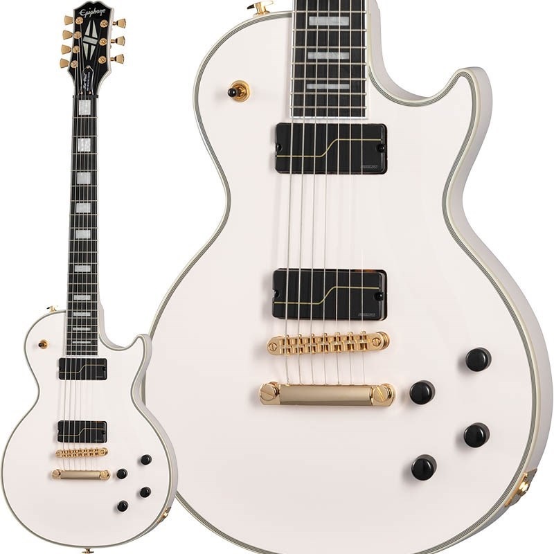 Epiphone Matt Heafy Les Paul Custom Origins 7-String (Bone White