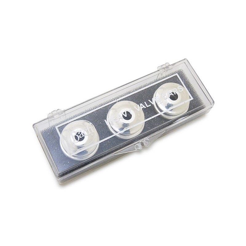 Bach 1810S トランペット用 ヘビーボトム バルブキャップ 銀メッキ（SP