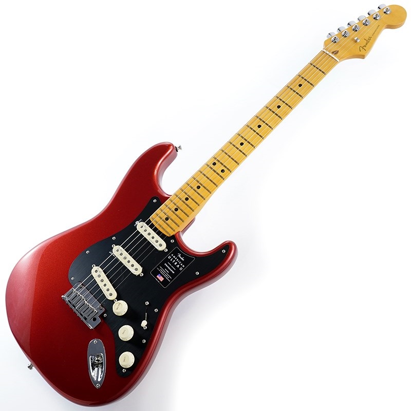 Fender USA American Ultra II Stratocaster (Sinister Red/Maple