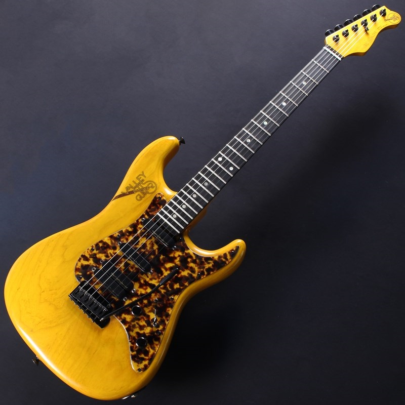 希少 Valley Arts M series 日本製 エボニー ストラト 希少 Valley