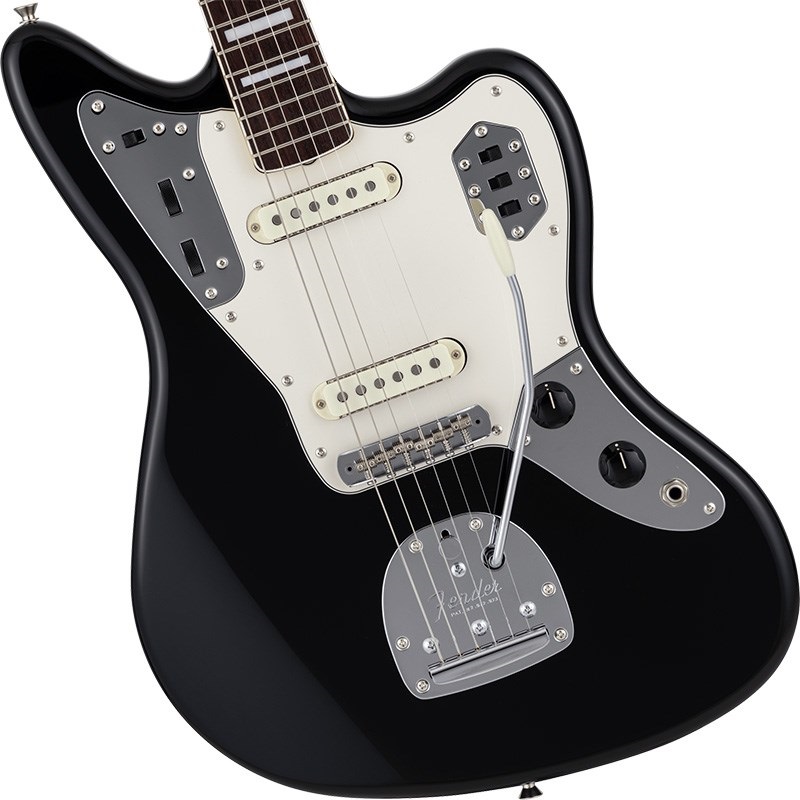 Fender Made in Japan Traditional Late 60s Jaguar (Black/Rosewood