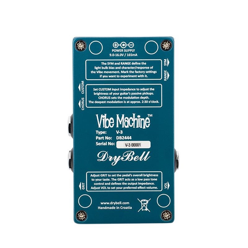 DryBell Vibe Machine V-3 [Vintage Uni-Vibe Tones with Modern
