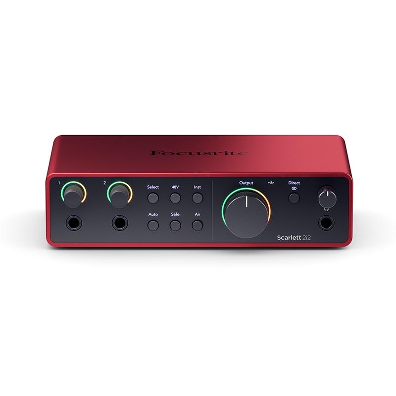 Focusrite Scarlett 2i2 gen4 + OYAIDE製高品質USBケーブルセット(Type
