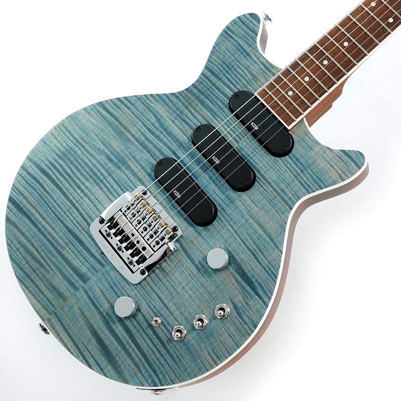 買取実績】Kz Guitar Works Kz One Semi-Hollow 5A Flame Maple 22F