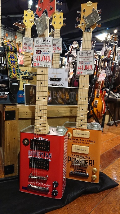 BOHEMIAN GUITARS】イシバシ楽器初!!ボヘミアンギターズ取扱い開始