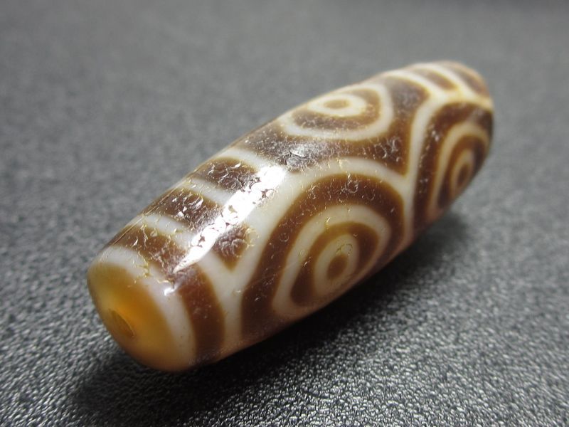 骨董風・龍眼天珠 39mm - 石縁パワーストーン専門店