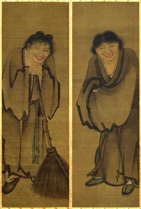 岩波美術店 :: 寒山拾得