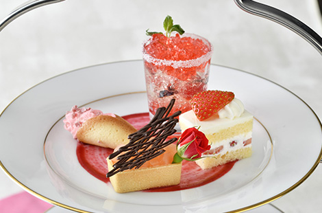 シーガーディアンIII】薔薇のアフタヌーンティーセット｜レストラン