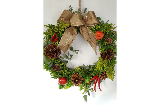 クリスマスリースづくり｜イベント紹介｜住宅展示場・モデルハウスの