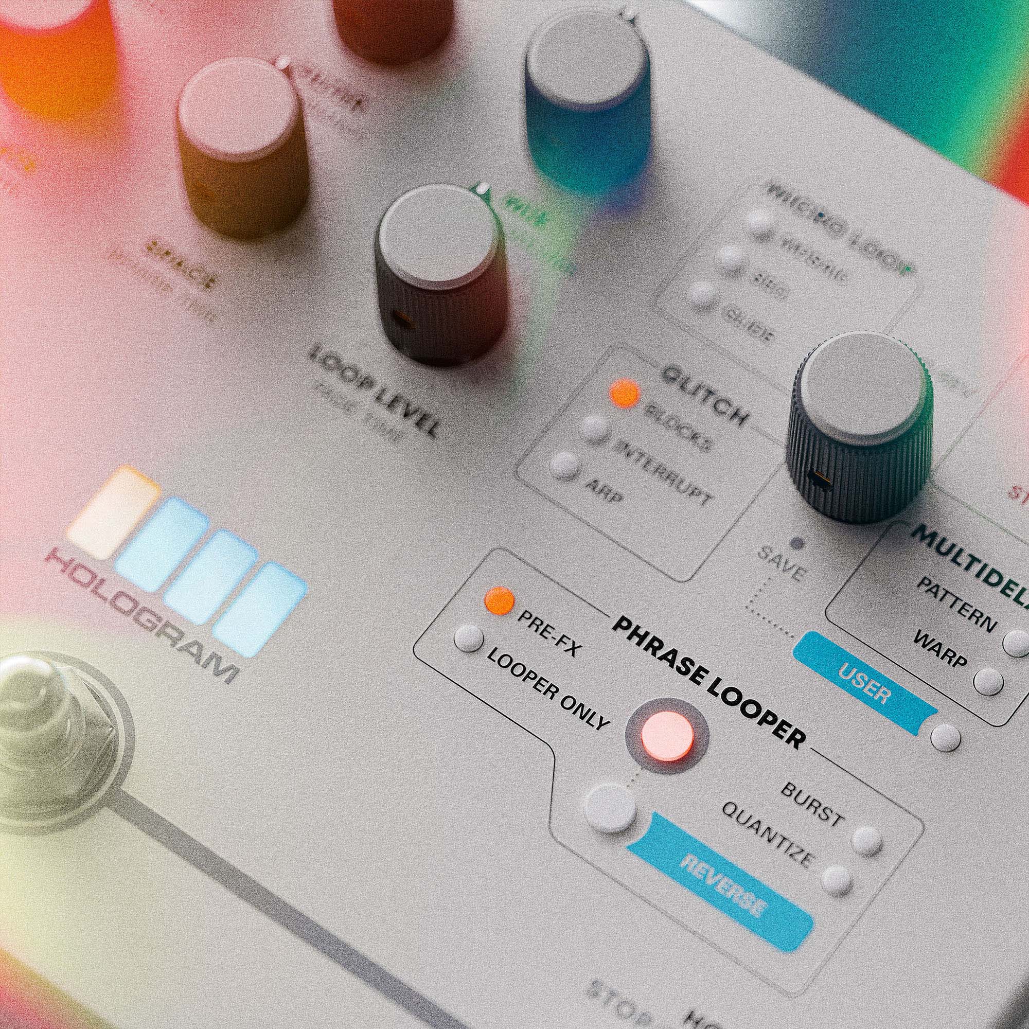 Microcosm | Granular Looper & Glitch Pedal – Hologram Electronics