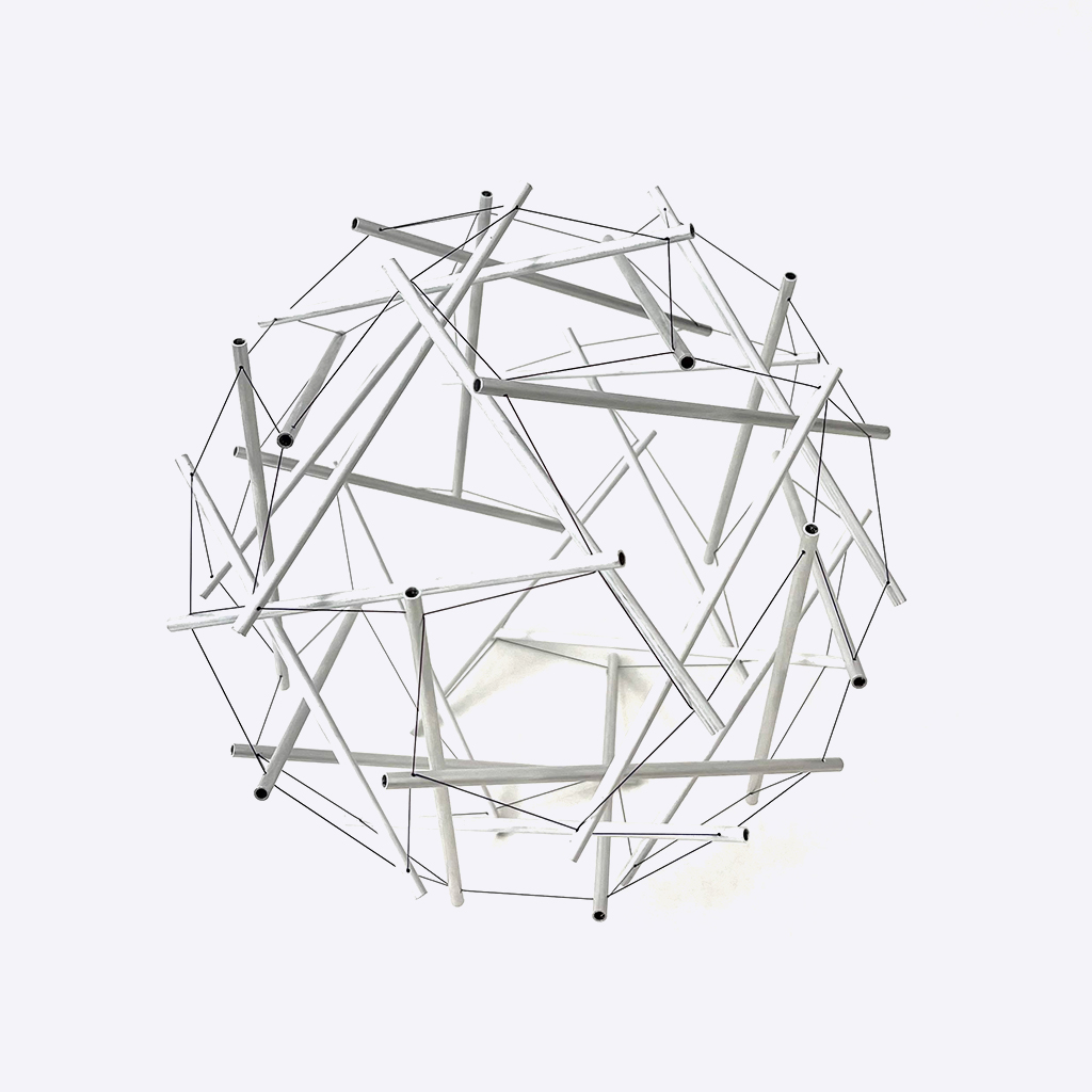 受注生産商品】TENSEGRITYLAB. テンセグリティラボ 30 struts model