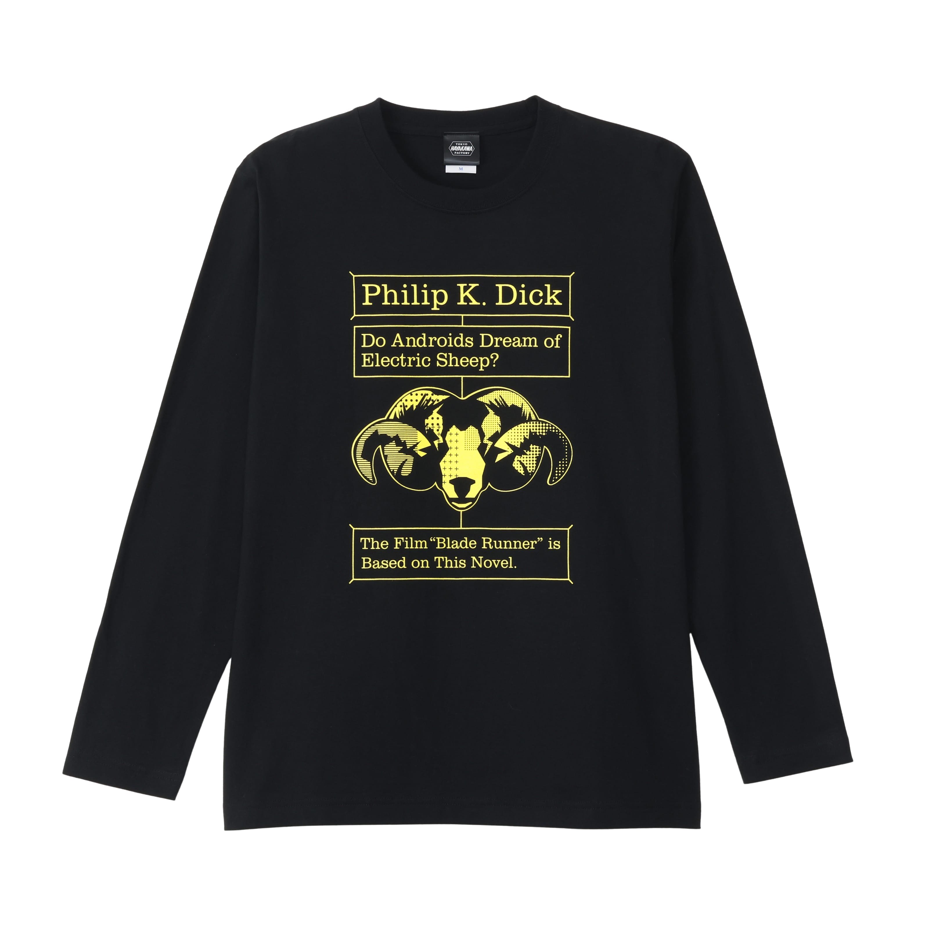 ロングスリーブTシャツ フィリップ・K・ディック アンドロイドは電気羊