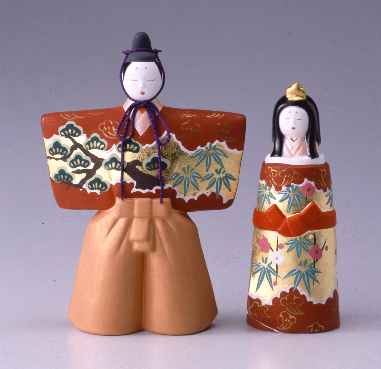 源慶作 立雛（本金仕上げ） | 後藤博多人形株式会社