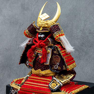 五月節句 兜 戦国武将 名前旗 | 人形専門店「ピノキオ翠童人形」山梨県