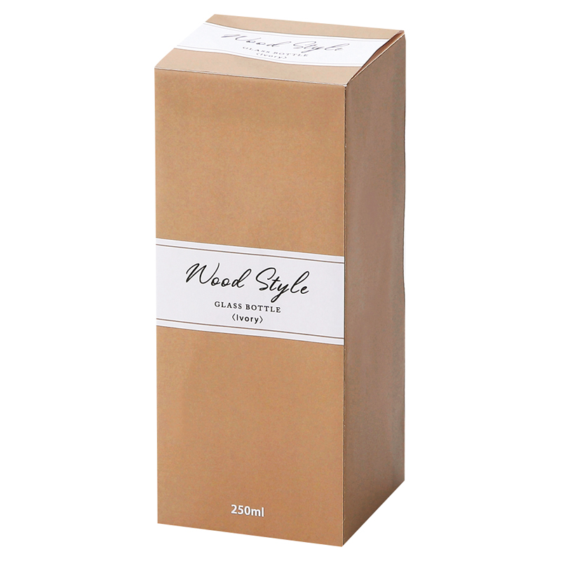 販促ブック SDONE / ウッドスタイル耐熱ガラスボトル（カバー付き