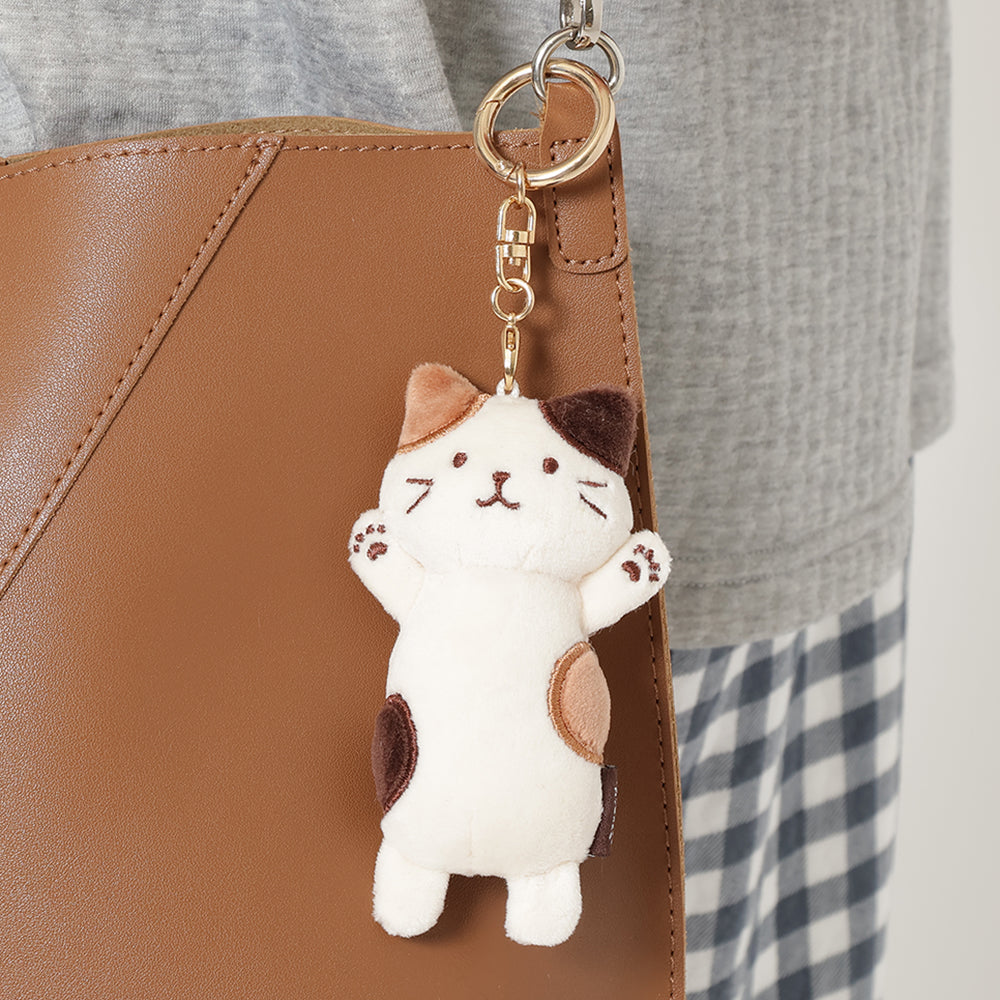 ふくふくにゃんこ はぐにゃんキーホルダー – HAPiNS online shop