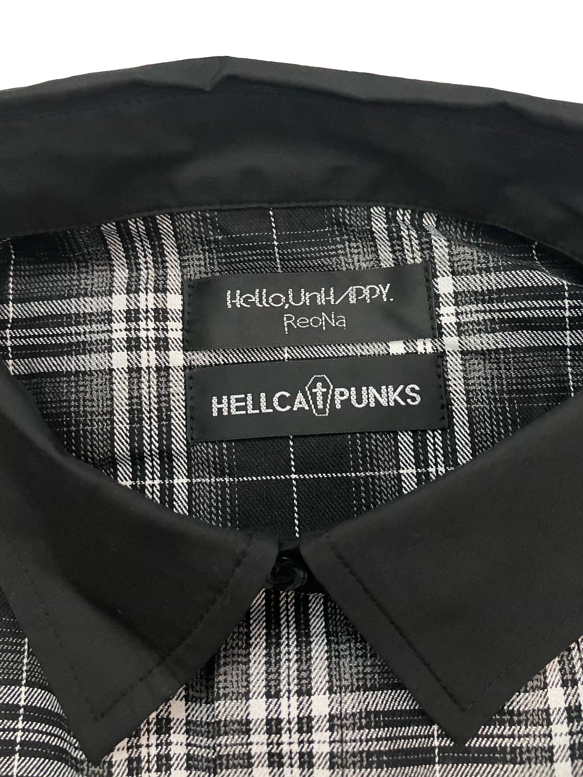 Hello,UnHAPPY.チェックシャツ