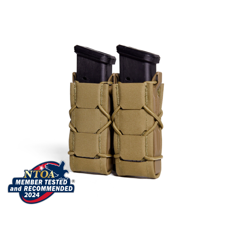 GEN 2 Double Pistol| Double Mag Pouch|Double Pistol Mag Pouch