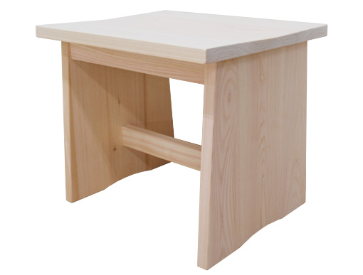 国産ひのきスツール【ひのき家具専門店 ヒノキ・ワークス】