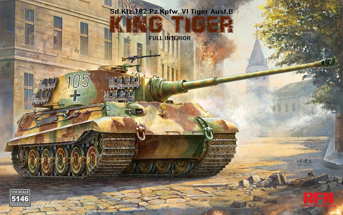 Sd.Kfz.182 Pz.Kpfw. VI Tiger Ausf.B King Tiger with full interior