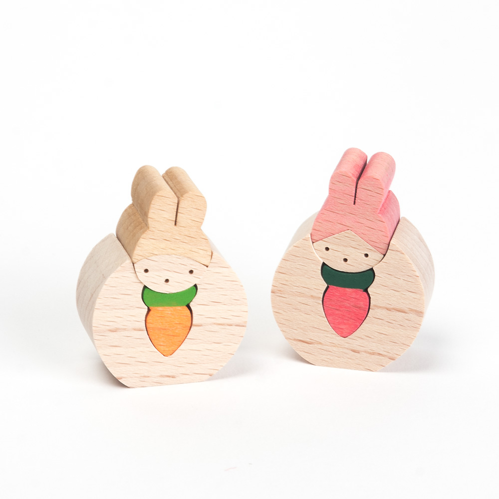 KH252 ウサギっこびな（小）：生活・くらし：百町森