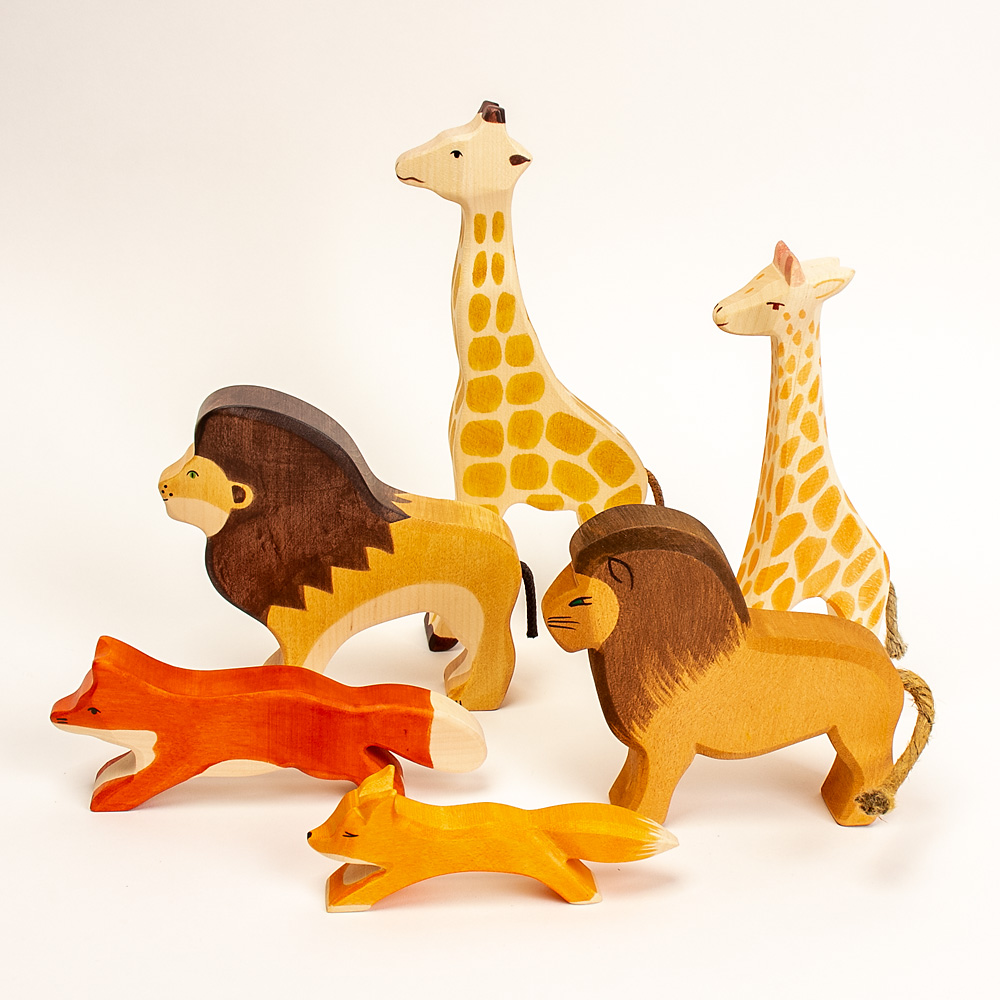G80154 ジラフ（キリン）：おもちゃ：百町森