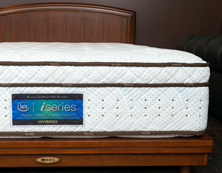 上質なホテルベッドのソフトな寝心地 ～Serta iSeries ハイブリッド