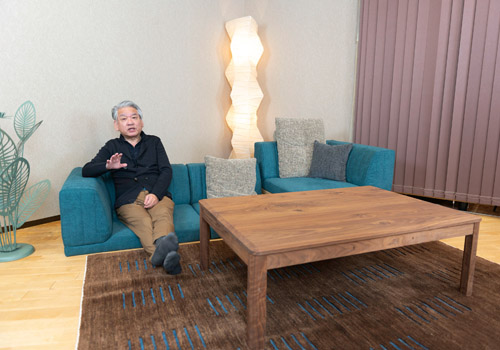 ローソファとこたつで作る 1年中快適な和モダンフロアライフ マルイチ