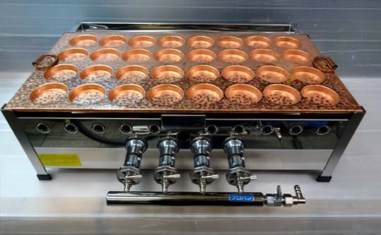 大判焼器・回転焼器 小32穴 プチ大判焼き ミニ大判焼き