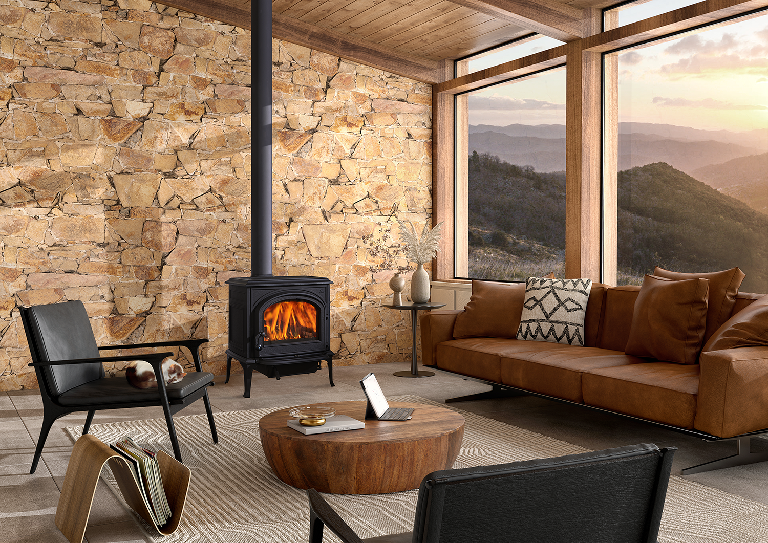 F 445 Holliday CF | Wood stoves - Traditional