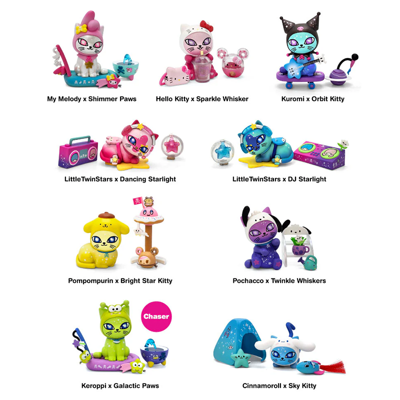 Galactic Cats x Hello Kitty & Friends Blind Box – JapanLA