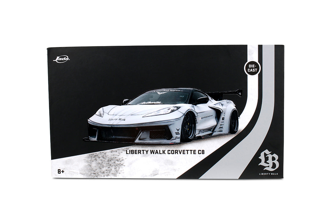 Buy Liberty Walk Chevrolet Corvette C8, 1:24 Scale Vehicle online